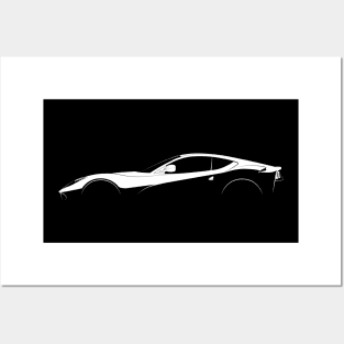 Ferrari 812 Superfast Silhouette Posters and Art